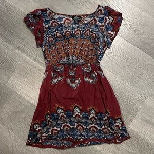 Angie Open Back Mini Dress